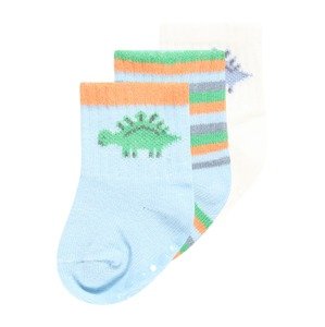 Cotton On Ponožky  svetlomodrá / svetlozelená / oranžová / biela