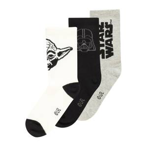 GAP Ponožky  sivá melírovaná / čierna / biela