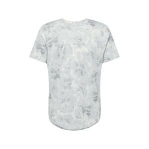 Abercrombie & Fitch Tričko  sivá / tmavosivá / prírodná biela