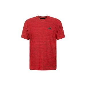 ADIDAS PERFORMANCE Funkčné tričko 'Essentials'  červená / čierna