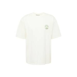 Pegador Tričko  krémová / zelená
