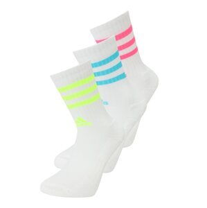 ADIDAS SPORTSWEAR Športové ponožky  svetlomodrá / neónovo zelená / ružová / biela