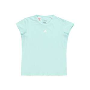 ADIDAS SPORTSWEAR Funkčné tričko 'Aeroready 3-Stripes'  mätová / biela