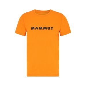 MAMMUT Funkčné tričko  mandarínková / čierna