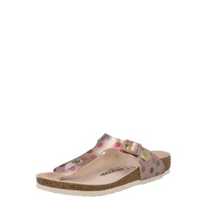 BIRKENSTOCK Sandále  medená / zelená / fialová / ružová