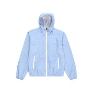 BOSS Kidswear Prechodná bunda  nebesky modrá / biela
