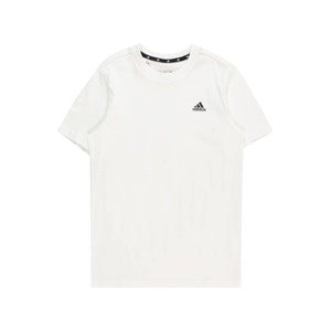 ADIDAS SPORTSWEAR Funkčné tričko 'Essentials Small Logo'  čierna / biela