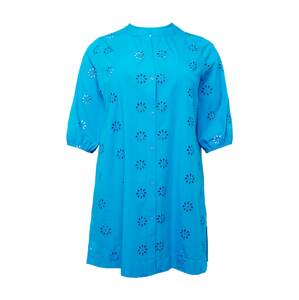 ONLY Carmakoma Košeľové šaty 'SELINA'  nebesky modrá