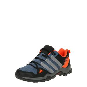 ADIDAS TERREX Športová obuv 'Ax2R'  modrosivá / svetlosivá / tmavooranžová / čierna