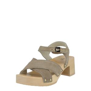 Scholl Iconic Remienkové sandále 'PESCURA CATE'  tmavobéžová