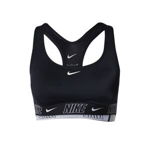 Nike Swim Športový top  čierna / biela