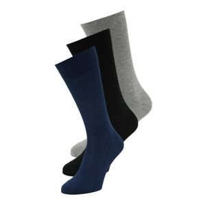 FALKE Ponožky 'Family'  námornícka modrá / sivá melírovaná / čierna