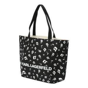 Karl Lagerfeld Shopper 'Ikonik 2.0'  telová / čierna / biela