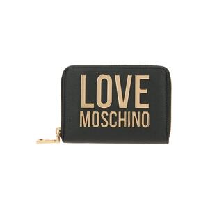 Love Moschino Peňaženka 'Love Lettering'  zlatá / čierna