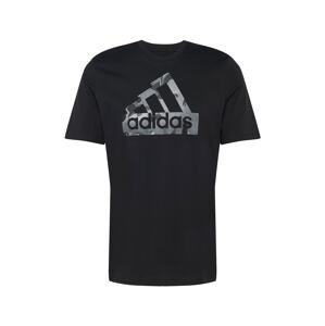 ADIDAS SPORTSWEAR Funkčné tričko 'Future Icons'  tmavosivá / čierna