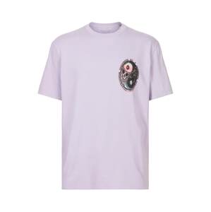 AllSaints Tričko  svetlomodrá / fialová / ružová / čierna
