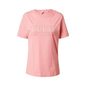 GUESS Funkčné tričko 'BEULAH'  ružová / staroružová / biela