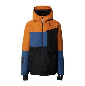 BRUNOTTI Športová bunda 'Flynners'  modrá / oranžová / čierna