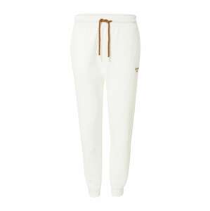 JOOP! Jeans Nohavice 'Amos'  svetlohnedá / biela