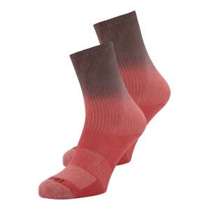 Nike Sportswear Športové ponožky  tmavošedá / svetločervená / čierna