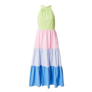 Olivia Rubin Letné šaty 'REEVA'  modrá / svetlomodrá / svetlozelená / ružová