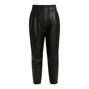 DreiMaster Vintage Plisované nohavice 'Incus'  čierna