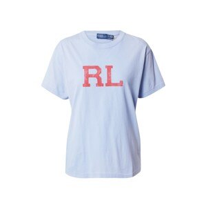 Polo Ralph Lauren Tričko 'PRIDE'  svetlomodrá / červená