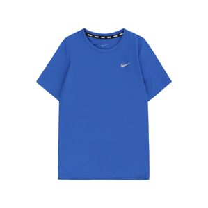 NIKE Funkčné tričko 'MILER'  kráľovská modrá / svetlosivá