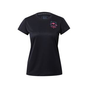 ASICS Funkčné tričko 'Fujitrail'  ružová / čierna