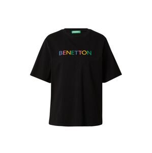 UNITED COLORS OF BENETTON Tričko  žltá / zelená / ružová / čierna