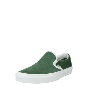 VANS Slip-on obuv  trávovo zelená / biela