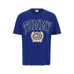 Tommy Jeans Plus Tričko  svetlobéžová / modrá / tmavomodrá / biela
