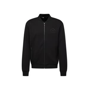 Karl Lagerfeld Tepláková bunda  tmavomodrá / tmavozelená / baklažánová / čierna