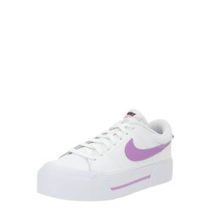 Nike Sportswear Nízke tenisky 'COURT LEGACY LIFT'  svetlofialová / biela