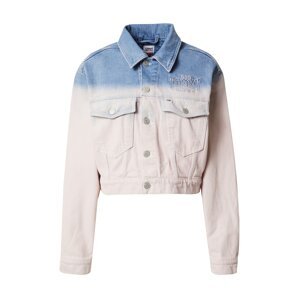 Tommy Jeans Prechodná bunda 'CLAIRE'  modrá denim / biely denim