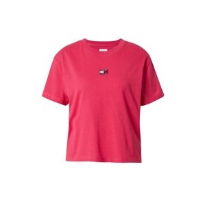 Tommy Jeans Tričko 'Classic'  námornícka modrá / ružová / červená / biela