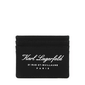 Karl Lagerfeld Peňaženka 'Hotel Karl'  čierna / biela