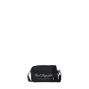 Karl Lagerfeld Taška cez rameno 'Hotel Karl'  čierna / biela