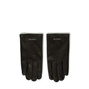 Karl Lagerfeld Prstové rukavice 'Essential'  čierna