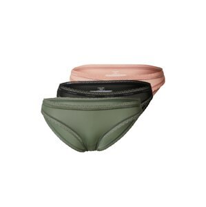Calvin Klein Underwear Nohavičky  zelená / staroružová / čierna