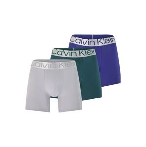 Calvin Klein Underwear Boxerky  petrolejová / pastelovo fialová / tmavofialová / strieborná