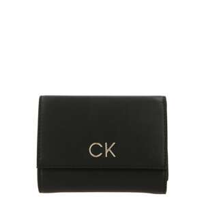 Calvin Klein Peňaženka 'Re-Lock'  čierna