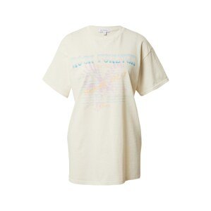 Warehouse Oversize tričko 'Rock Forever'  nebielená / nebesky modrá / svetlooranžová / staroružová