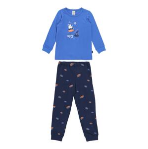 SCHIESSER Pyžamo  námornícka modrá / kráľovská modrá / zmiešané farby