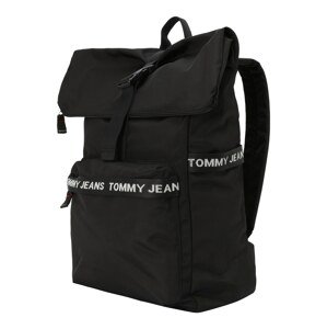 Tommy Jeans Batoh 'Essential'  čierna / biela