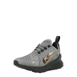 Nike Sportswear Tenisky  sivá / oranžová / čierna / biela