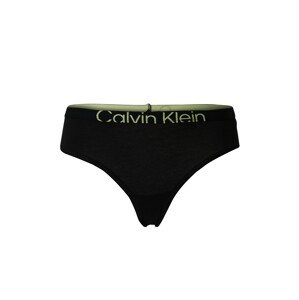 Calvin Klein Underwear Tangá  limetková / čierna