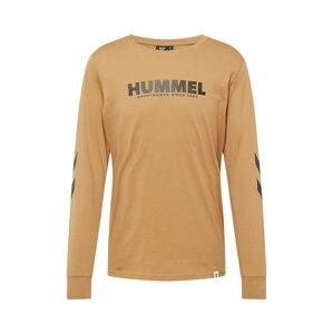 Hummel Funkčné tričko 'Legacy'  mokka / čierna