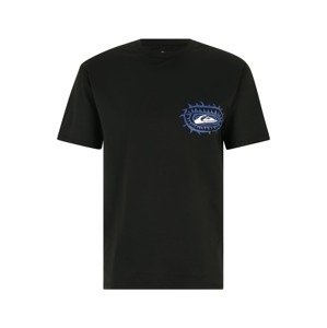 QUIKSILVER Funkčné tričko 'MIX SESSION '  modrá / čierna / biela