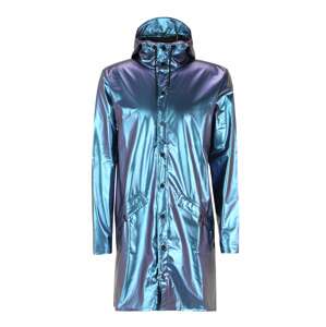 RAINS Prechodná bunda 'Long Jacket'  nebesky modrá